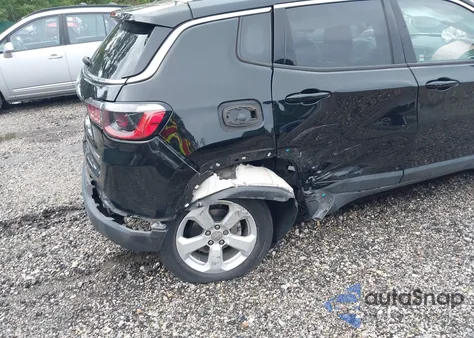 2021 Jeep Compass Latitude 4X4 из США, поврежденный, VIN 3C4NJDBB2MT501215